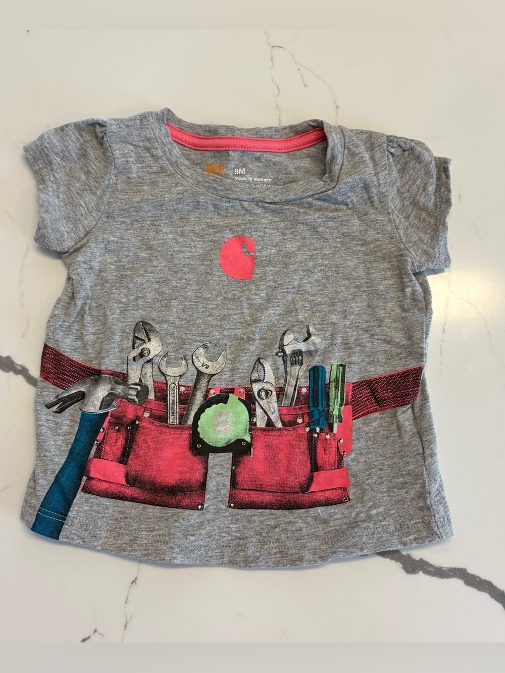 Carhartt girls 9 months shirt tools